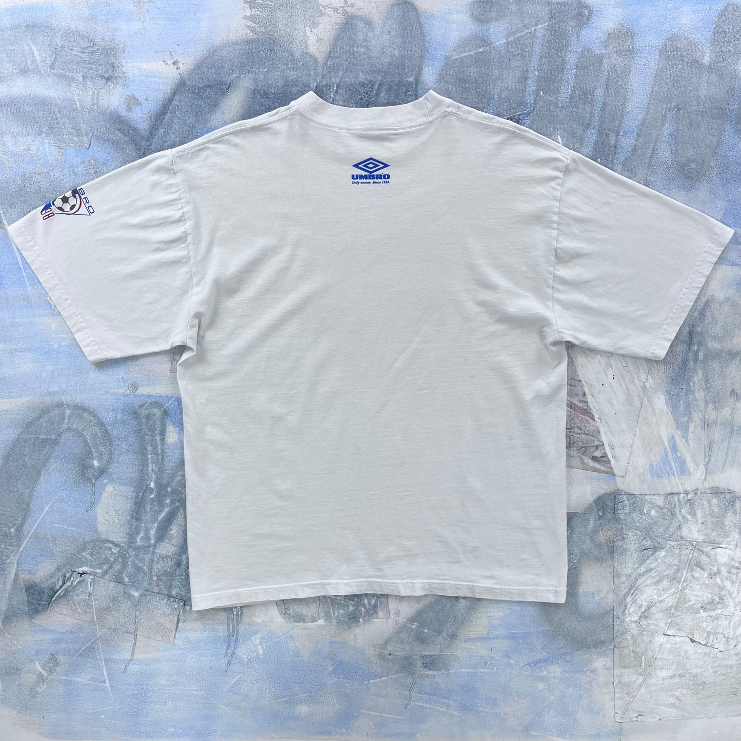 Vintage 90s Umbro Holland Futbol Team T Shirt XL
