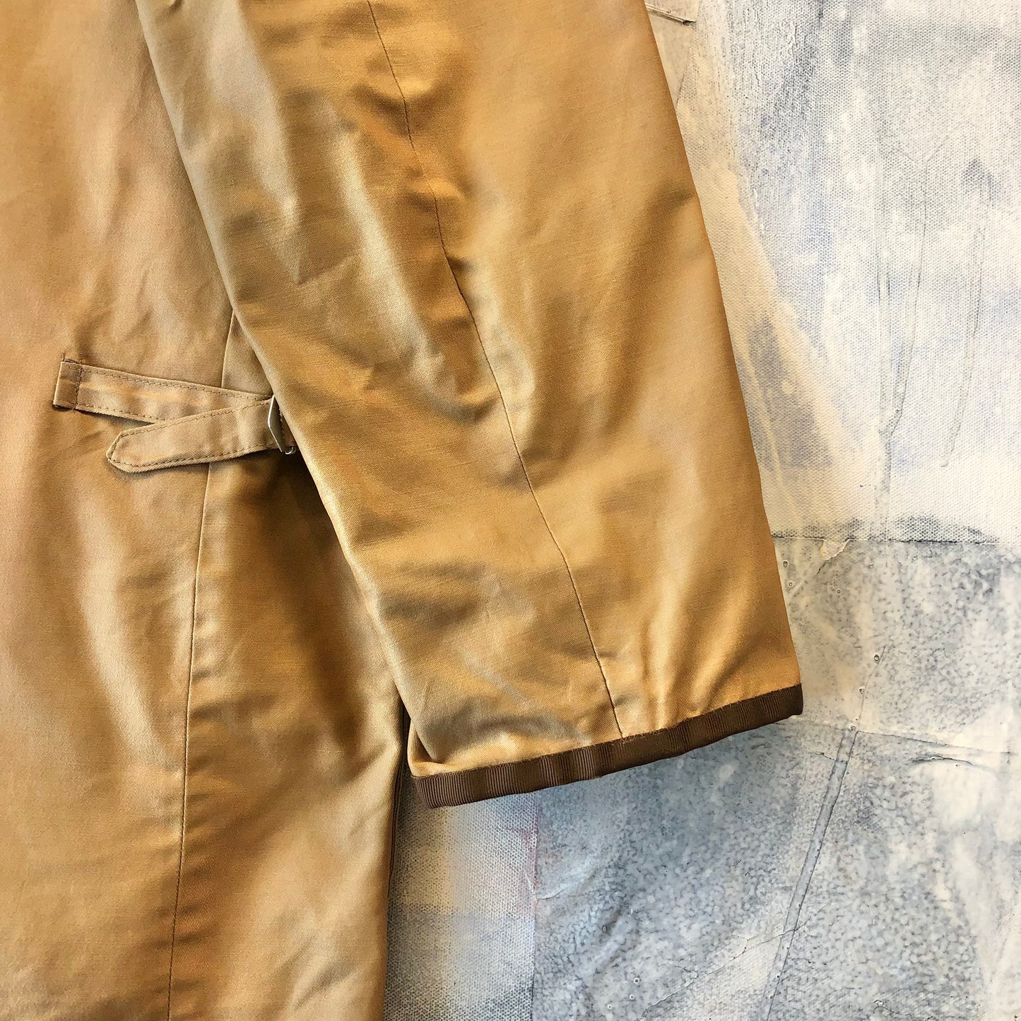 Vintage 60s Croydon Fur Lined Barn Zip Jacket XL