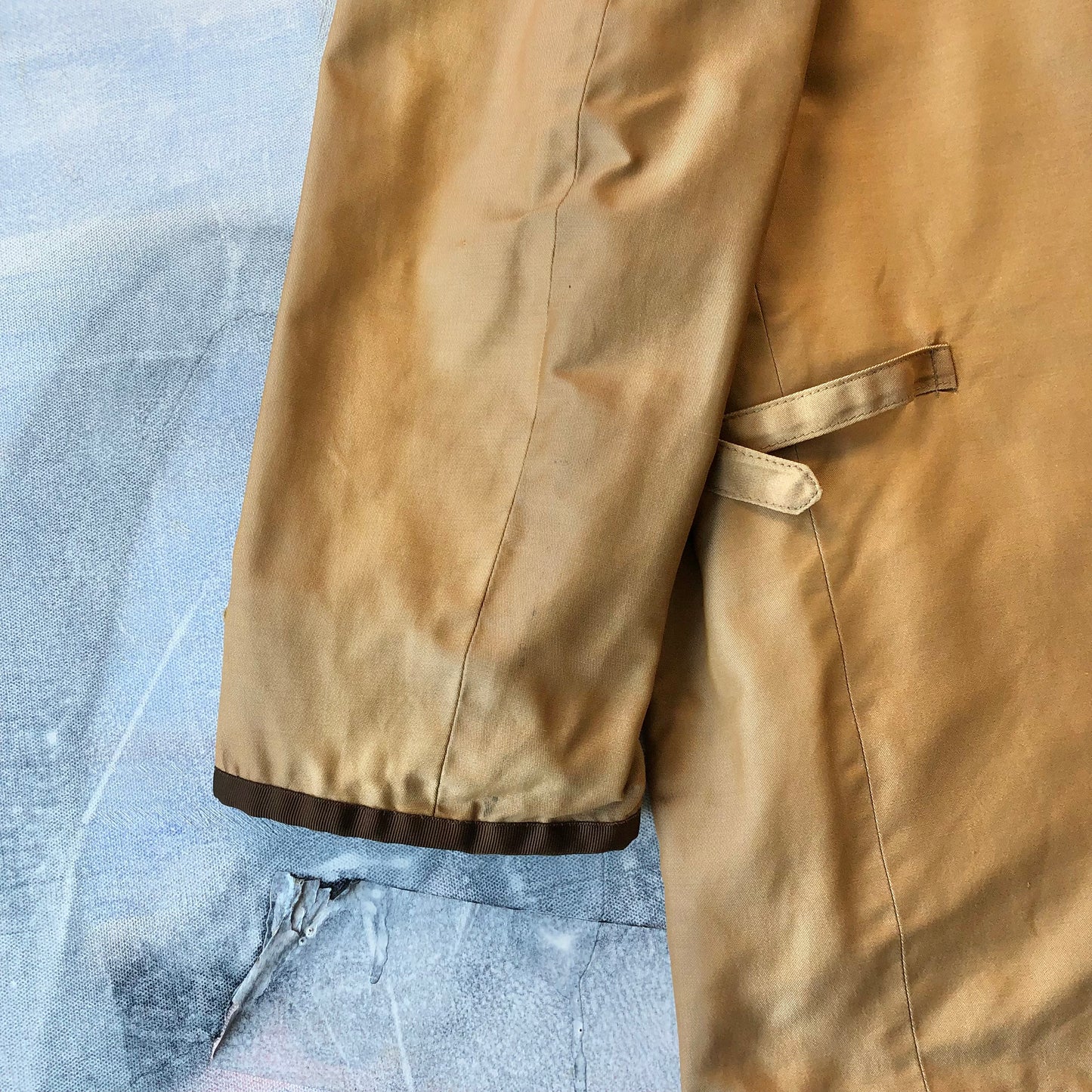 Vintage 60s Croydon Fur Lined Barn Zip Jacket XL