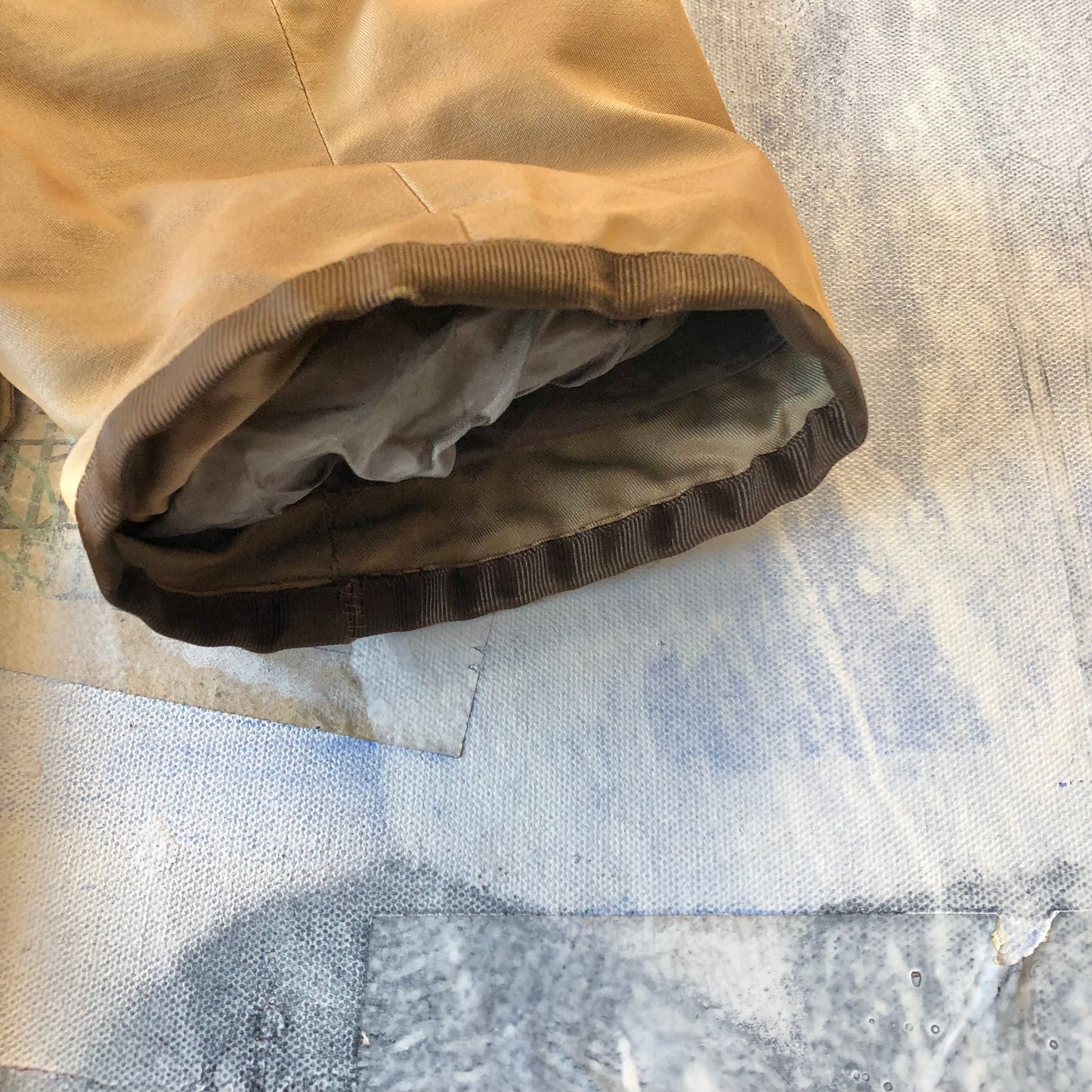 Vintage 60s Croydon Fur Lined Barn Zip Jacket XL