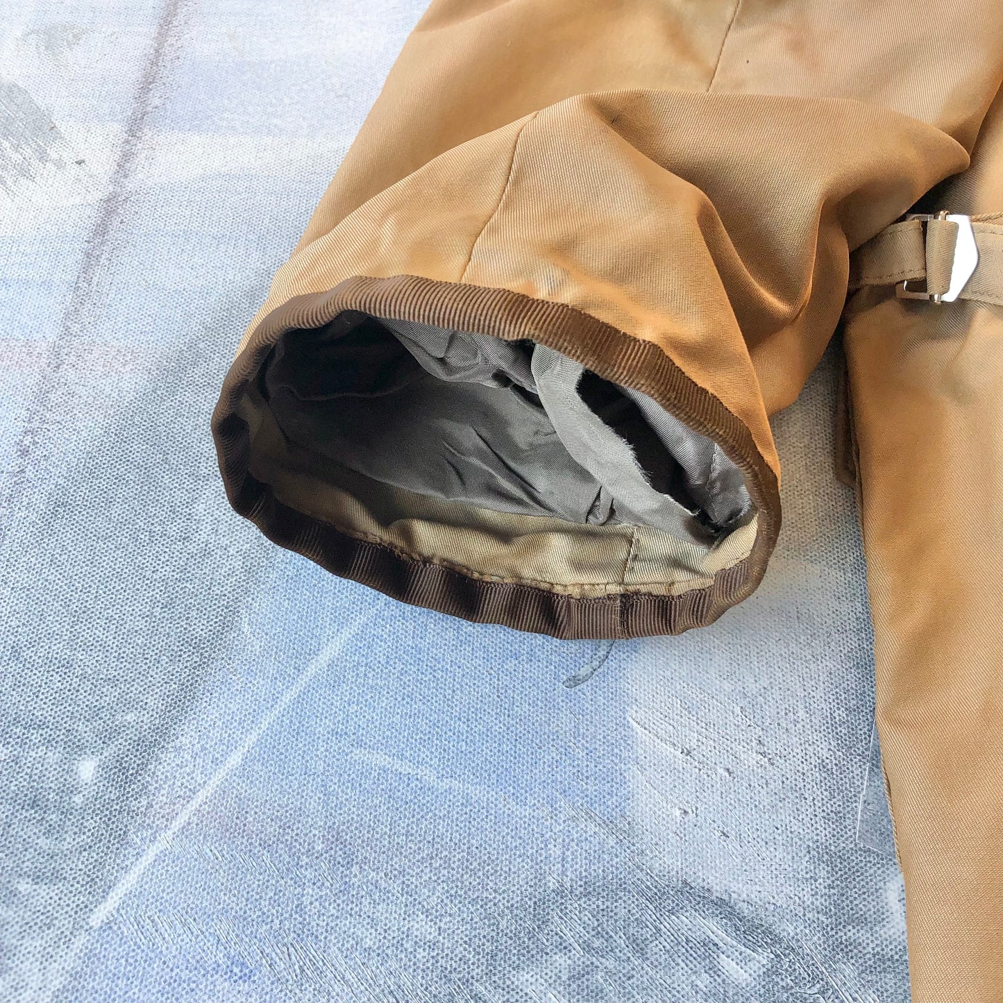 Vintage 60s Croydon Fur Lined Barn Zip Jacket XL