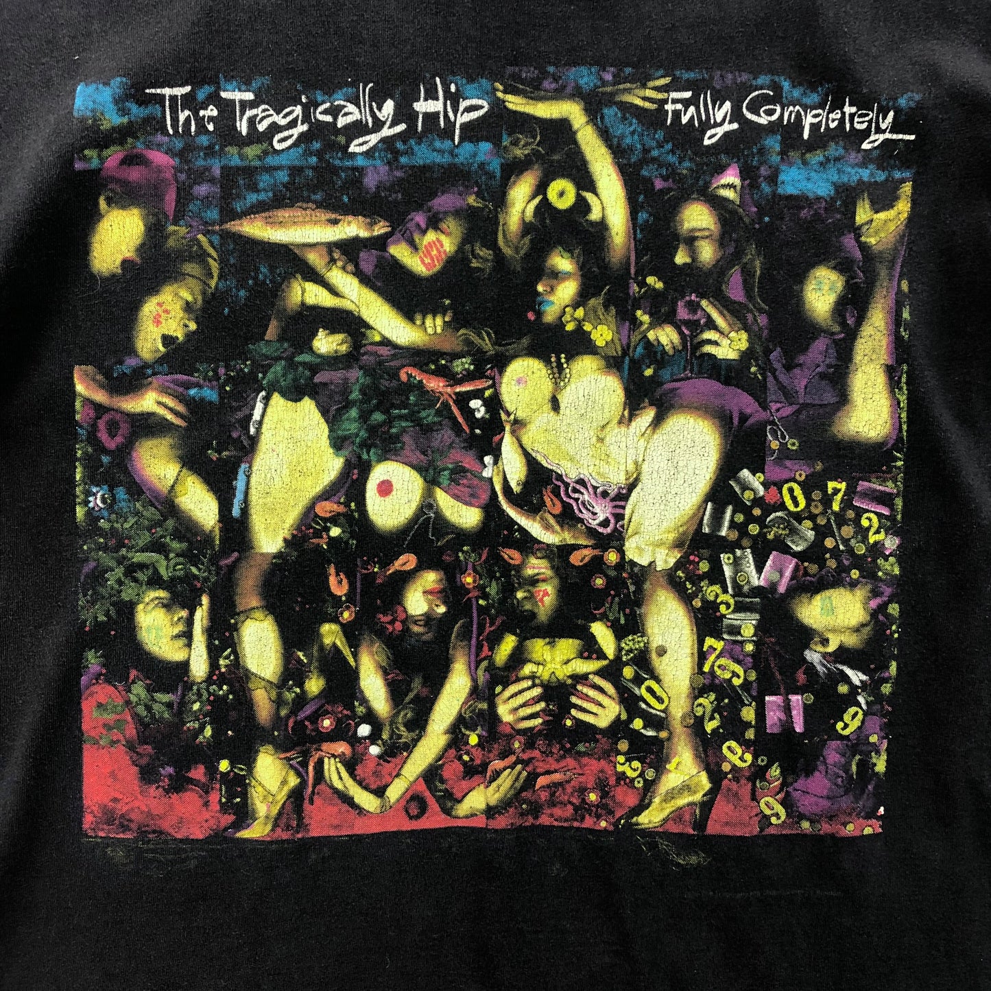 Vintage 90s USA Tragically Hip Canada Tour T Shirt L