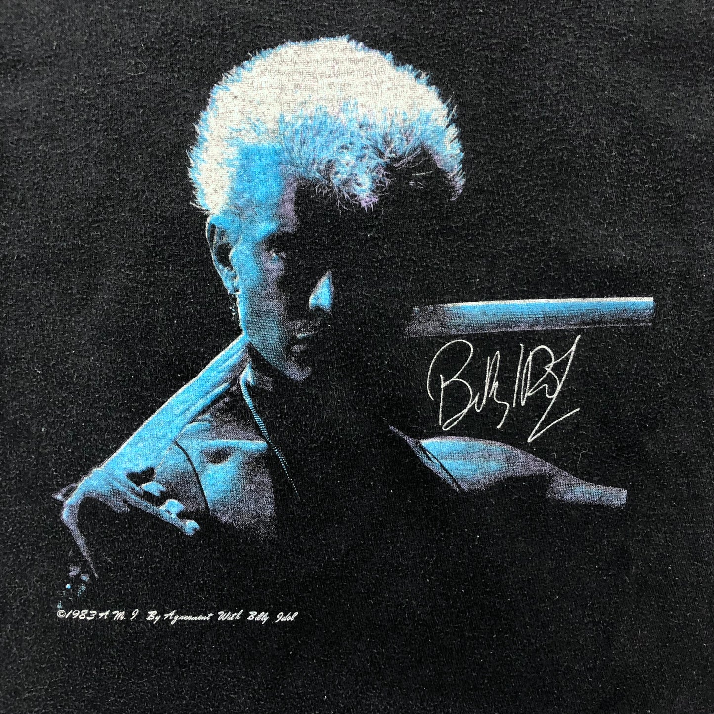 Vintage 80s Billy Idol Single Stitch T Shirt M