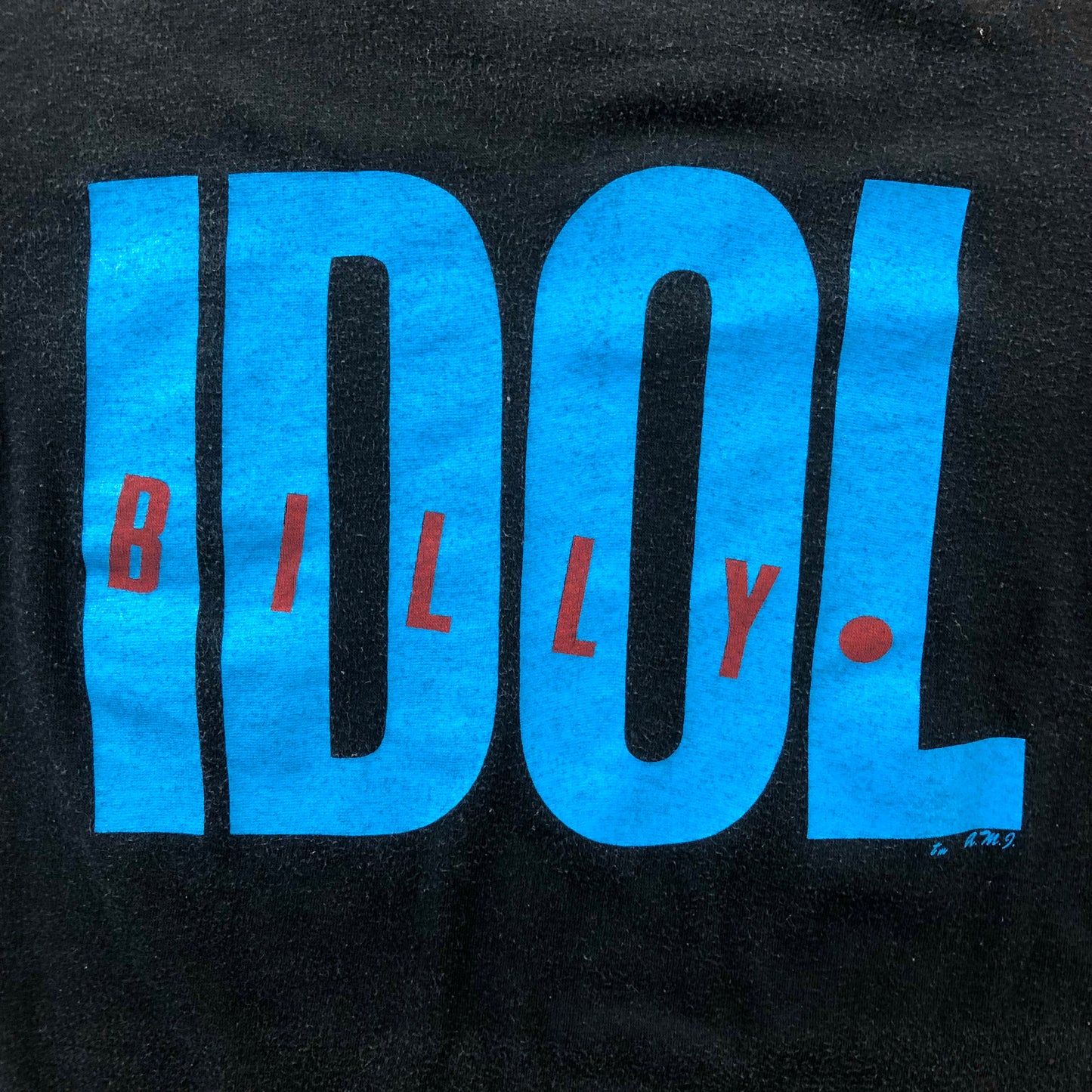 Vintage 80s Billy Idol Single Stitch T Shirt M