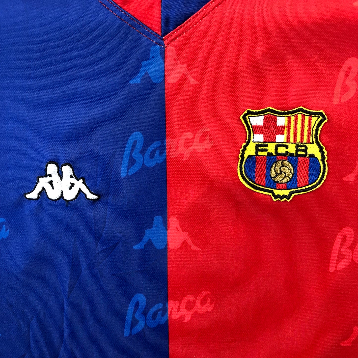 Kappa x FC Barcelona Retro Futbol Jersey L
