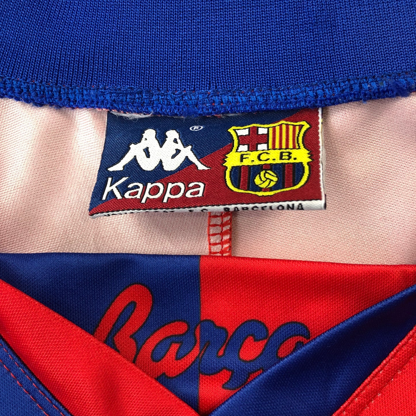 Kappa x FC Barcelona Retro Futbol Jersey L