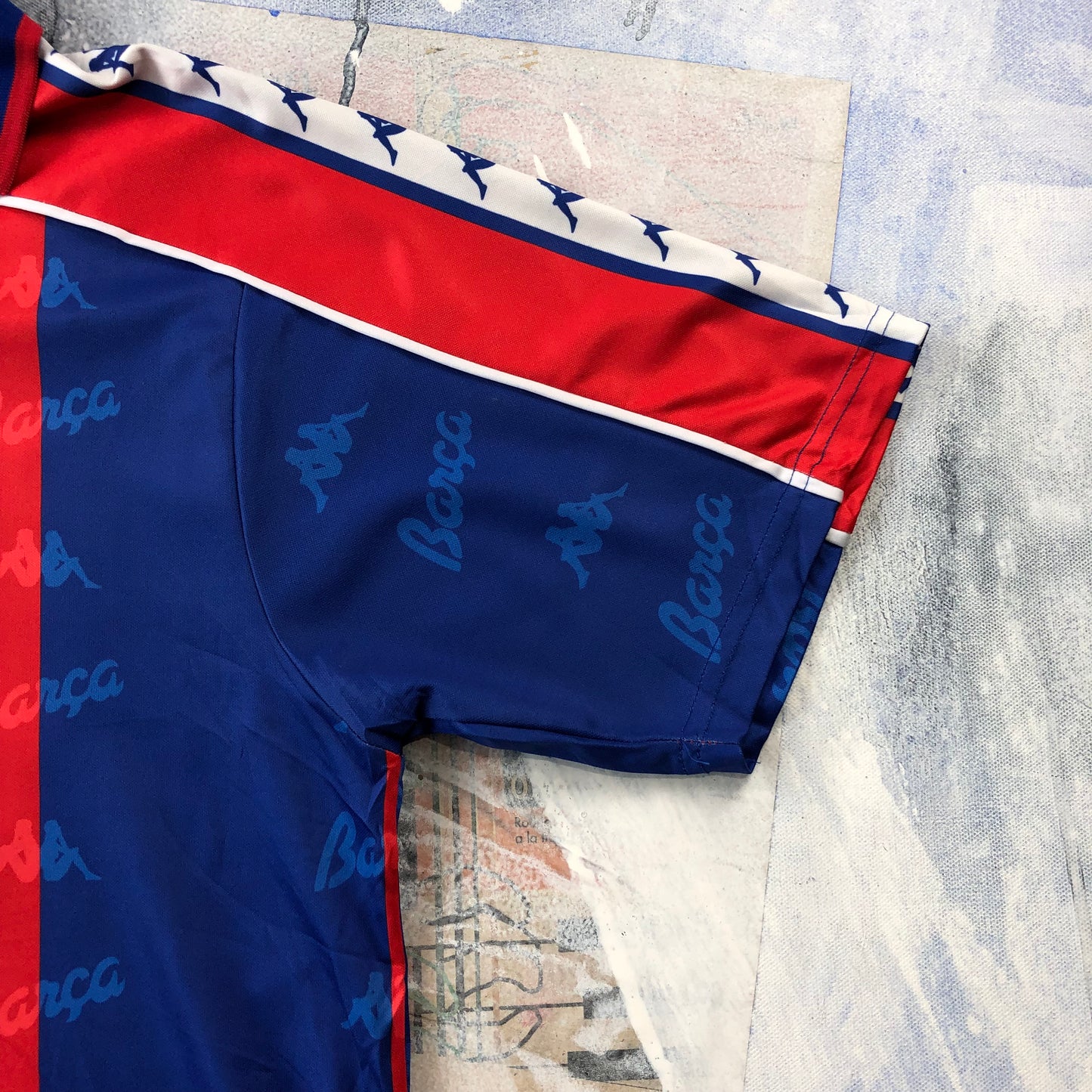 Kappa x FC Barcelona Retro Futbol Jersey L