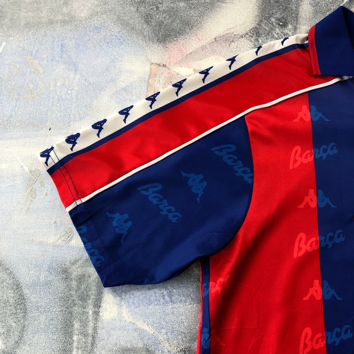 Kappa x FC Barcelona Retro Futbol Jersey L