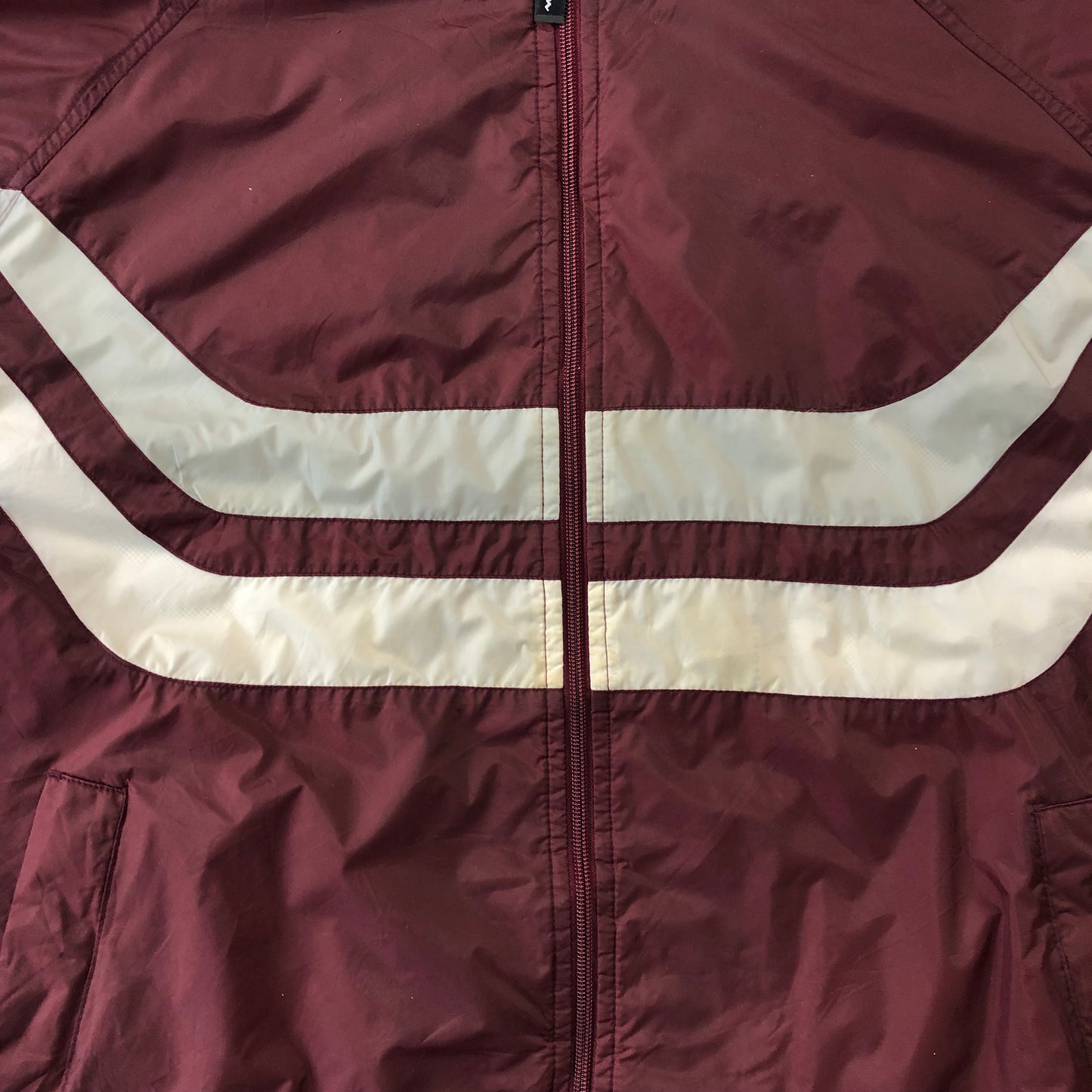 Champion Retro Windbreaker Zip Jacket XL