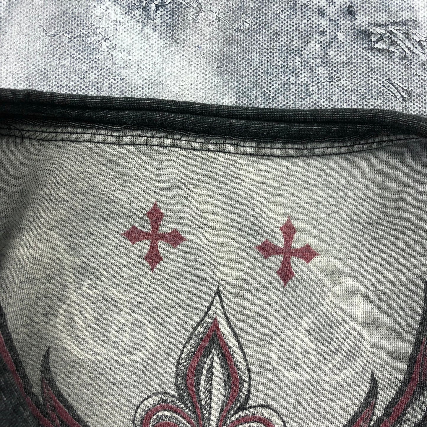 Vintage Y2K Affliction Live Fast Reversible T Shirt L