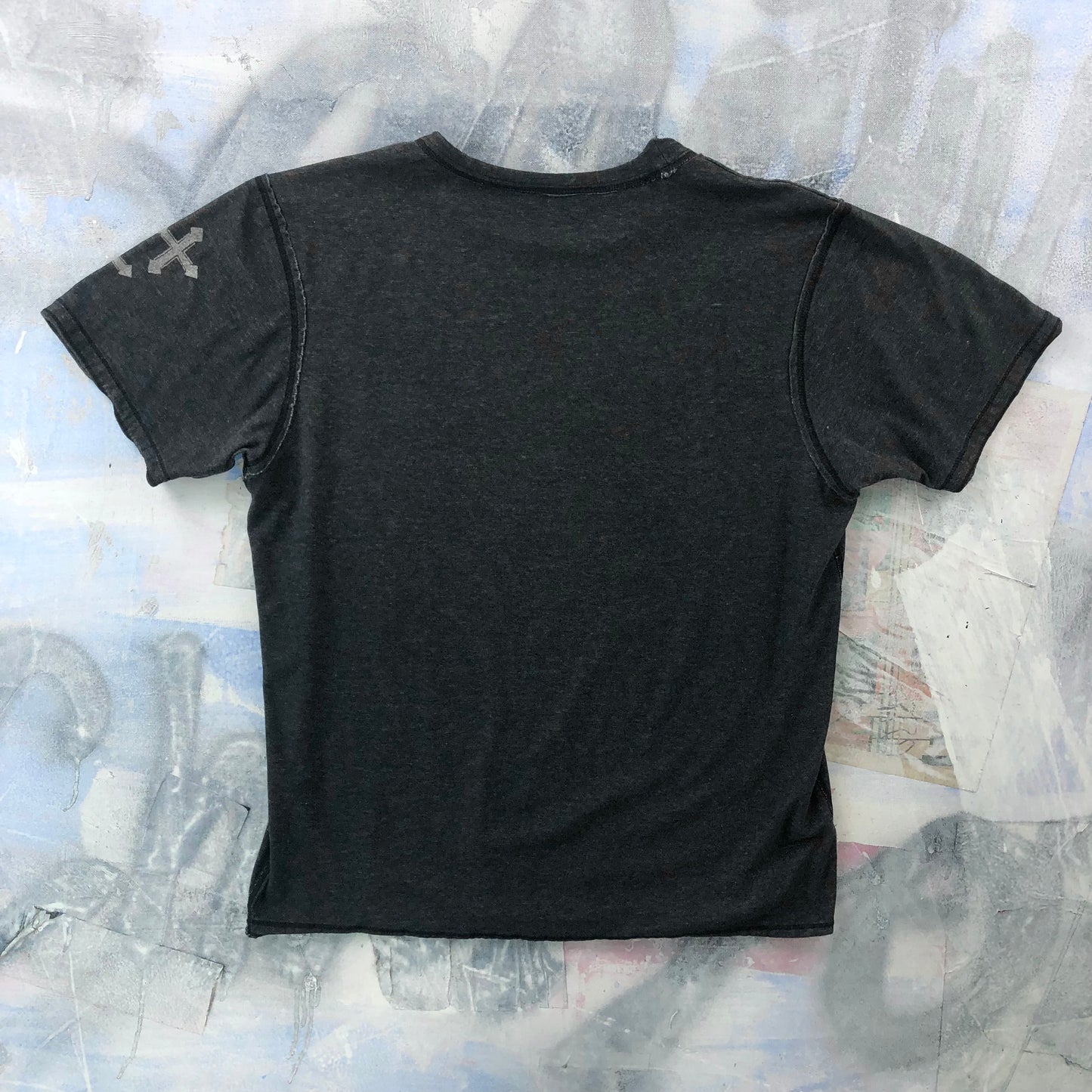 Vintage Y2K Affliction Live Fast Reversible T Shirt L