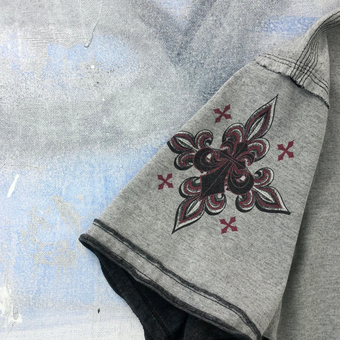 Vintage Y2K Affliction Live Fast Reversible T Shirt L