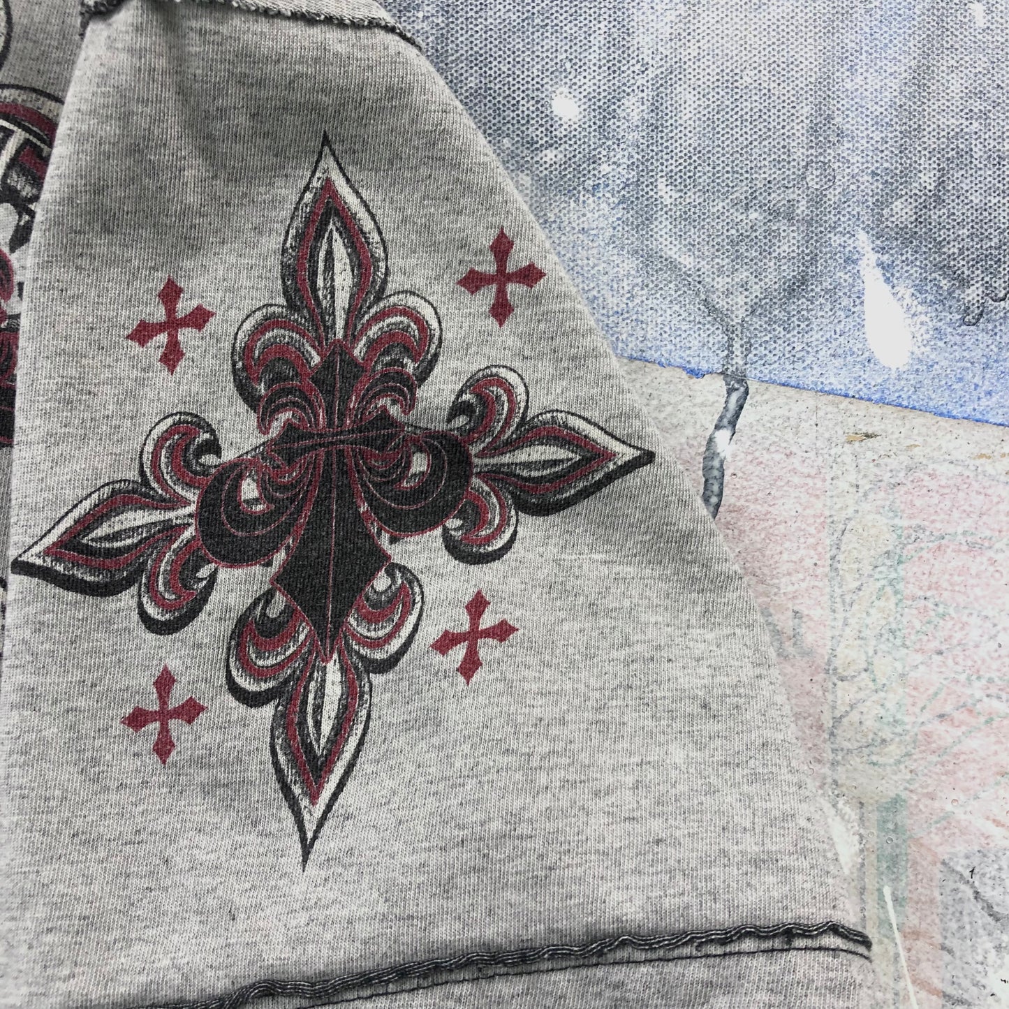 Vintage Y2K Affliction Live Fast Reversible T Shirt L