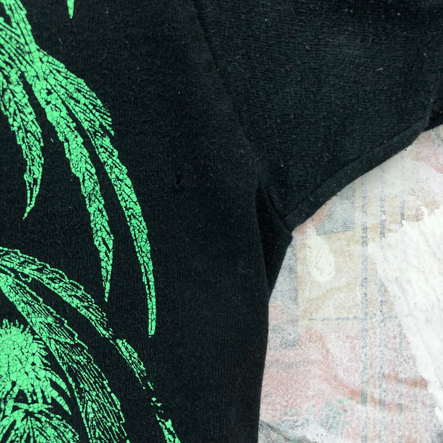 Vintage 90s Legalize Now Cannabis AOP Single Stitch T Shirt XL