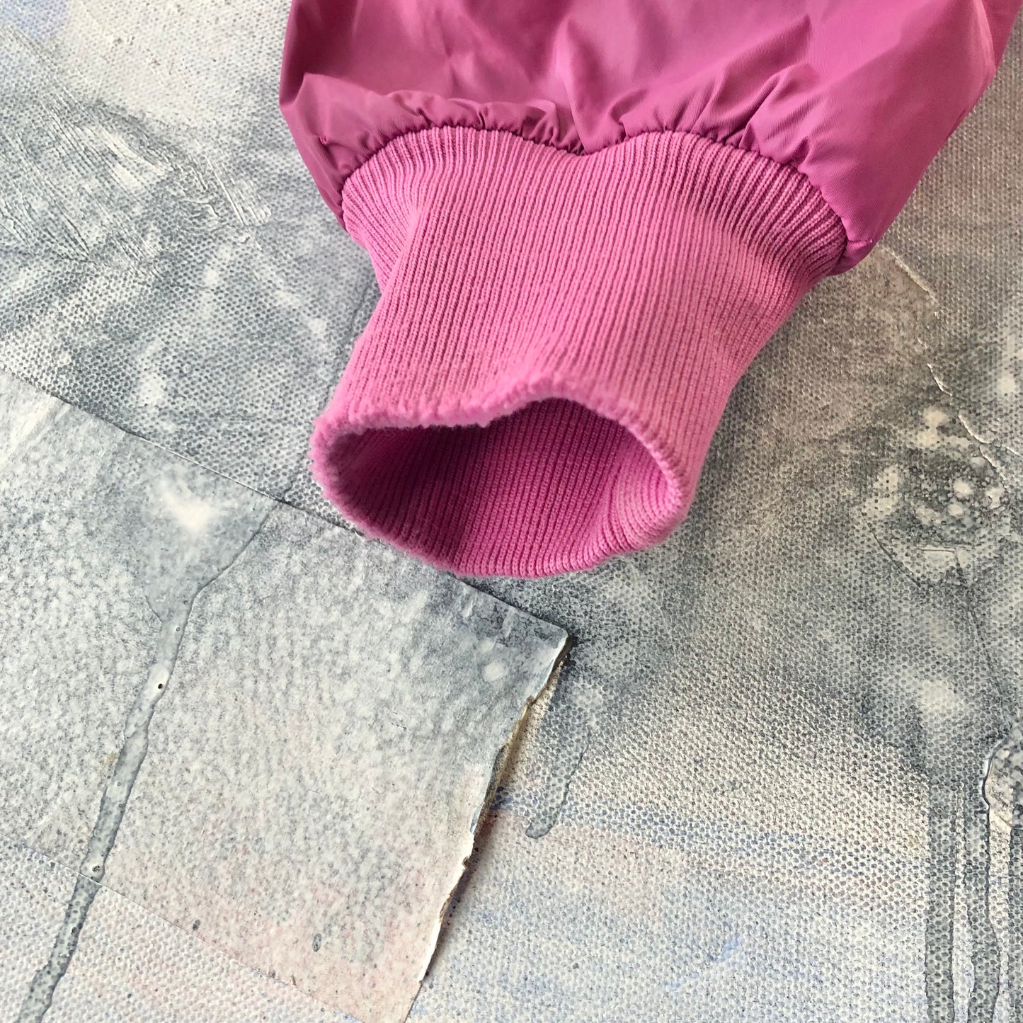 Vintage 70s Down Hooded Zip Jacket XL