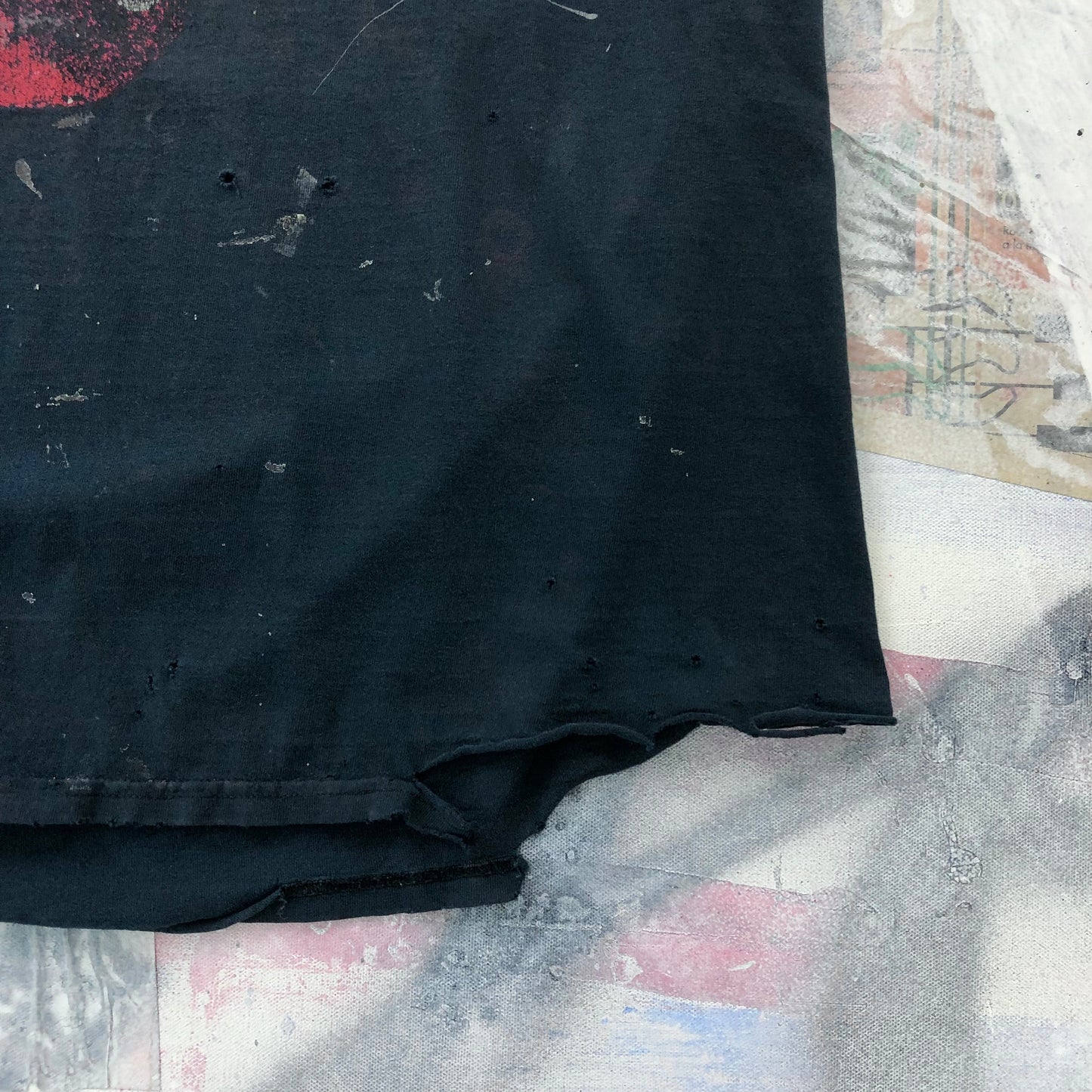 Vintage The Rolling Stones Distressed T Shirt XL