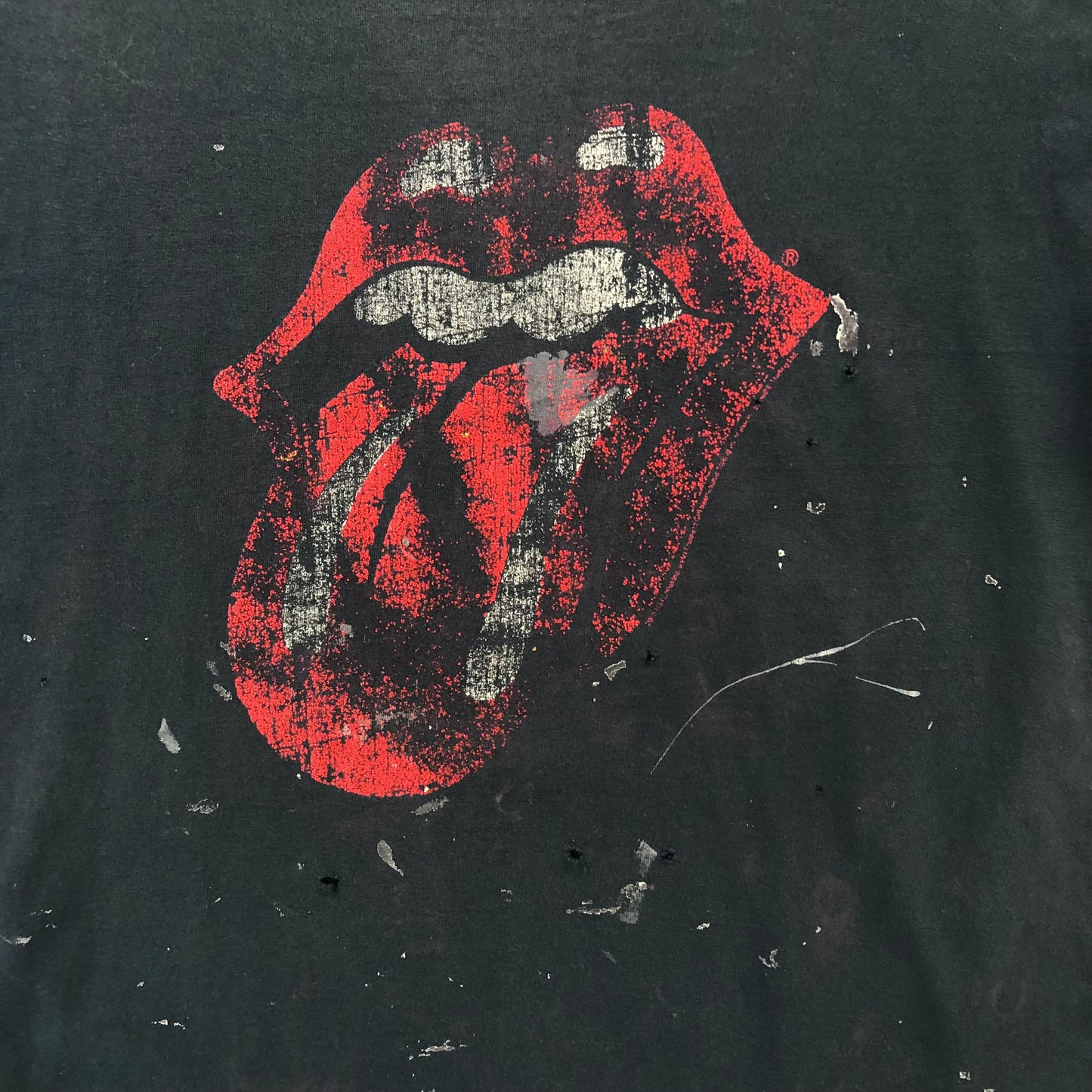 Vintage The Rolling Stones Distressed T Shirt XL