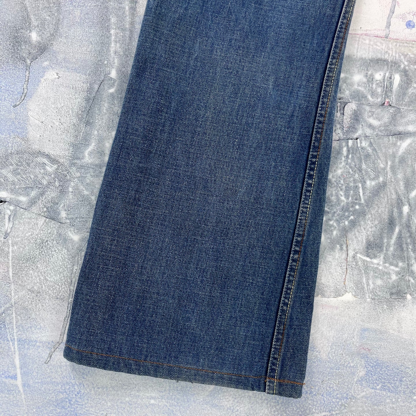 Diesel Bootcut Button Fly Selvedge Denim Jean W34