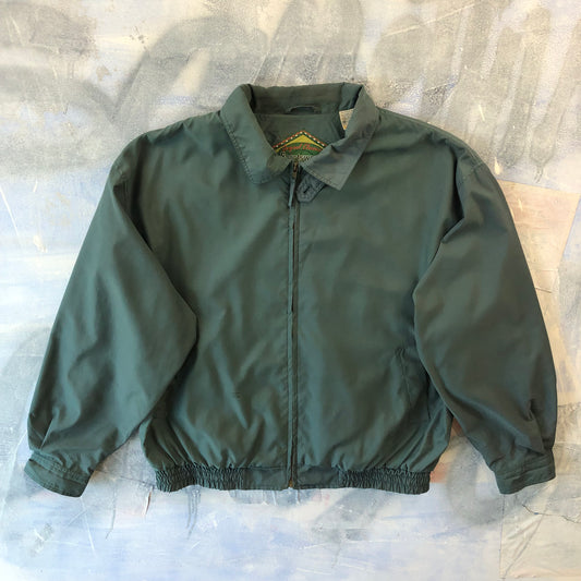 Vintage Lightweight Harrington Zip Jacket XXL