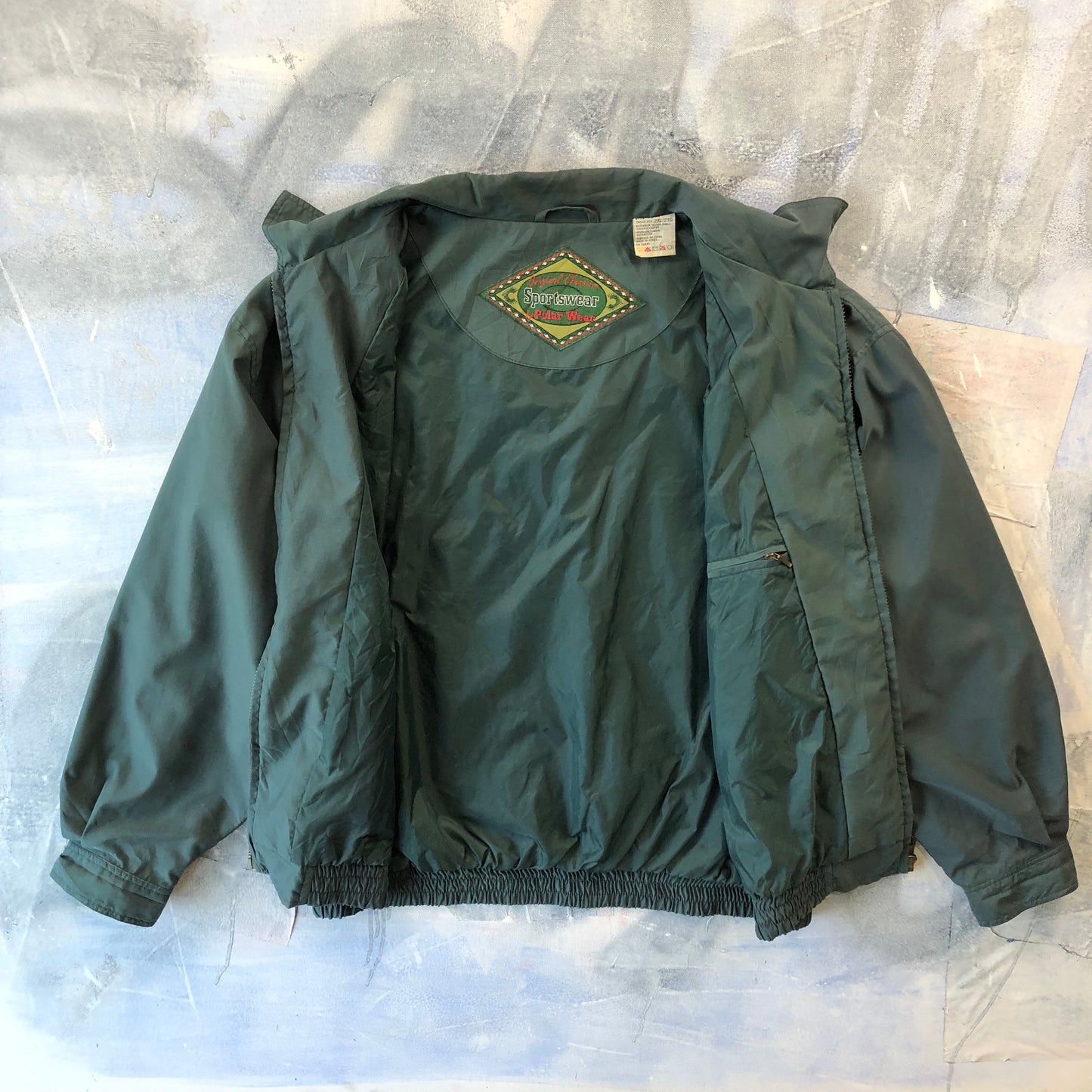 Vintage Lightweight Harrington Zip Jacket XXL