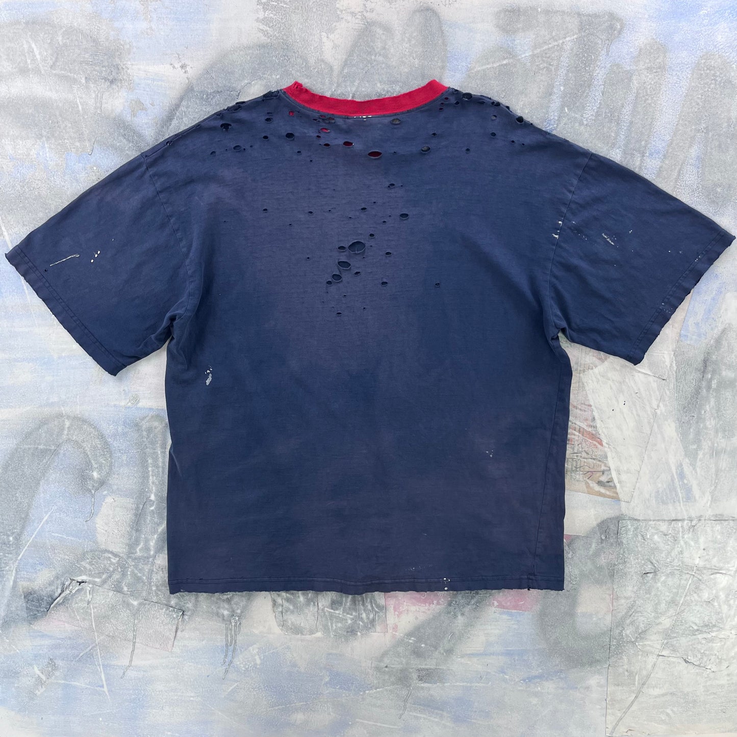 Vintage 90s Adidas Ringer T Shirt XL