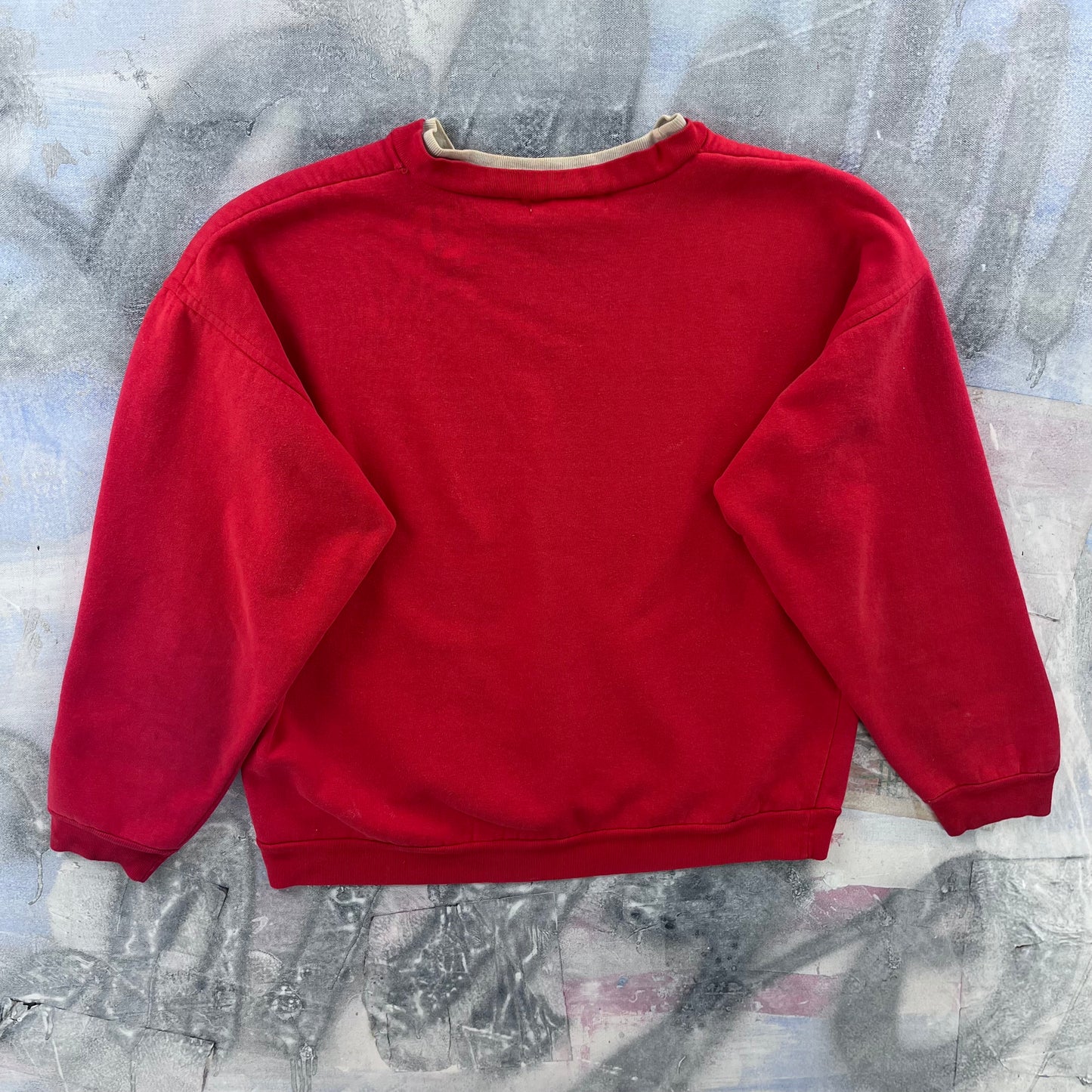 Vintage Two Tone Crewneck Sweatshirt L