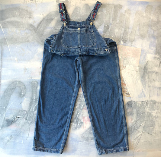 Vintage Tommy Hilfiger Denim Overalls L
