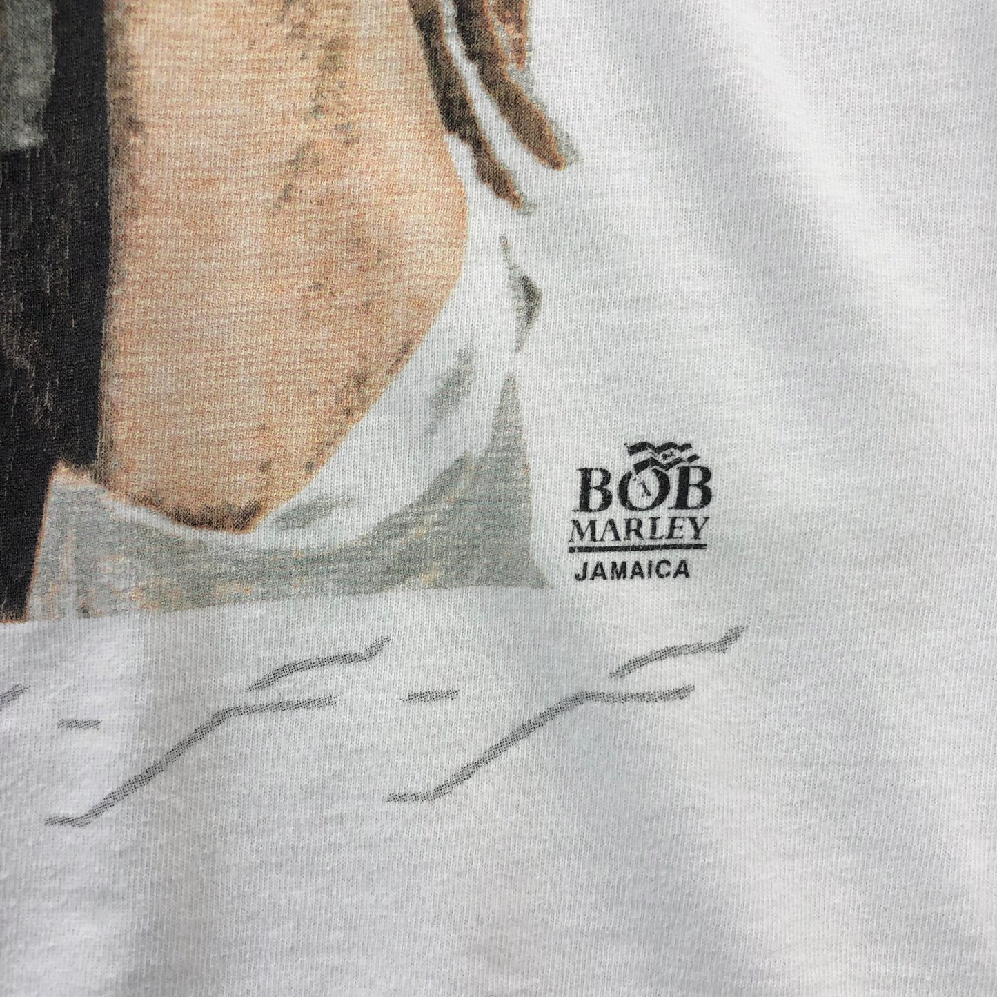 Vintage 90s Bob Marley Easy Skanking Single Stitch T Shirt XL