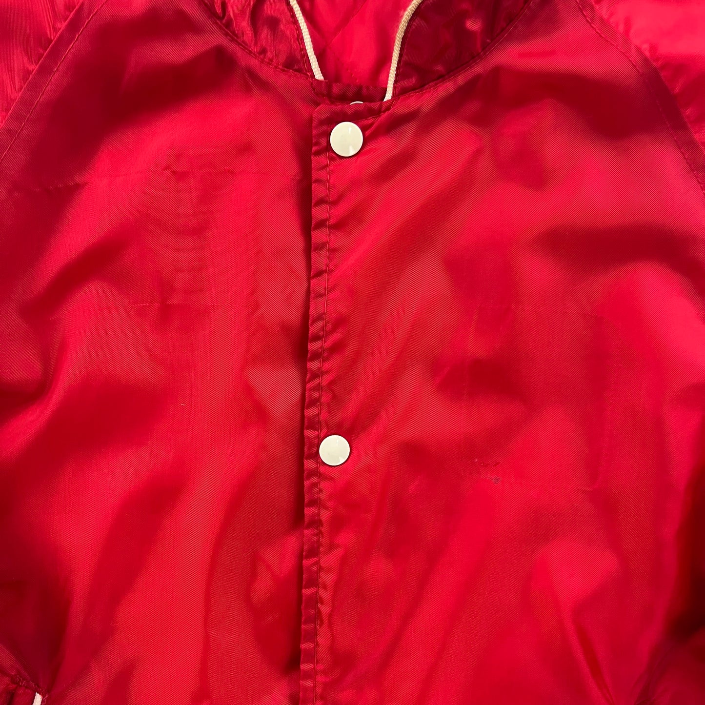 Vintage Quilted Lined Sport Button Jacket L