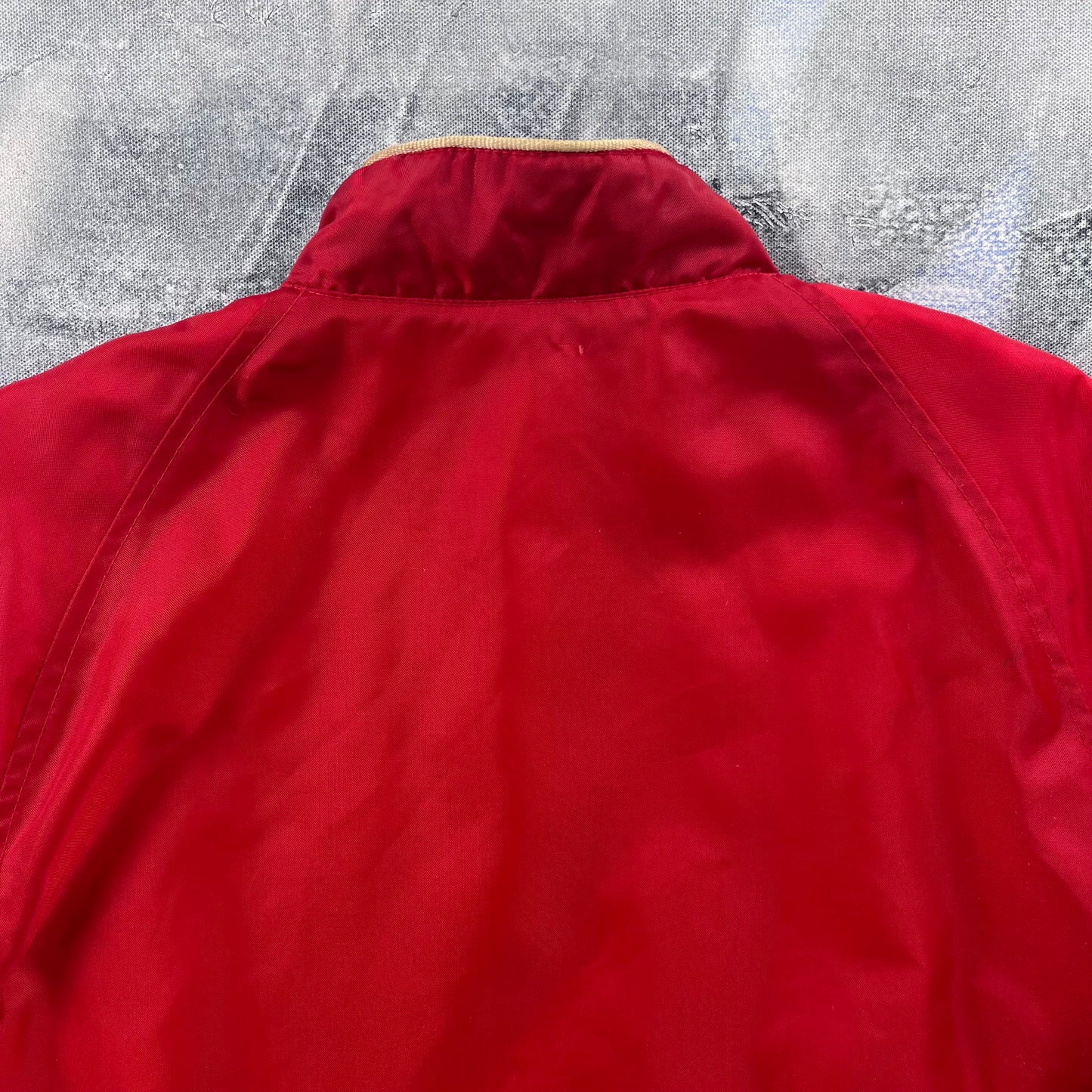 Vintage Quilted Lined Sport Button Jacket L