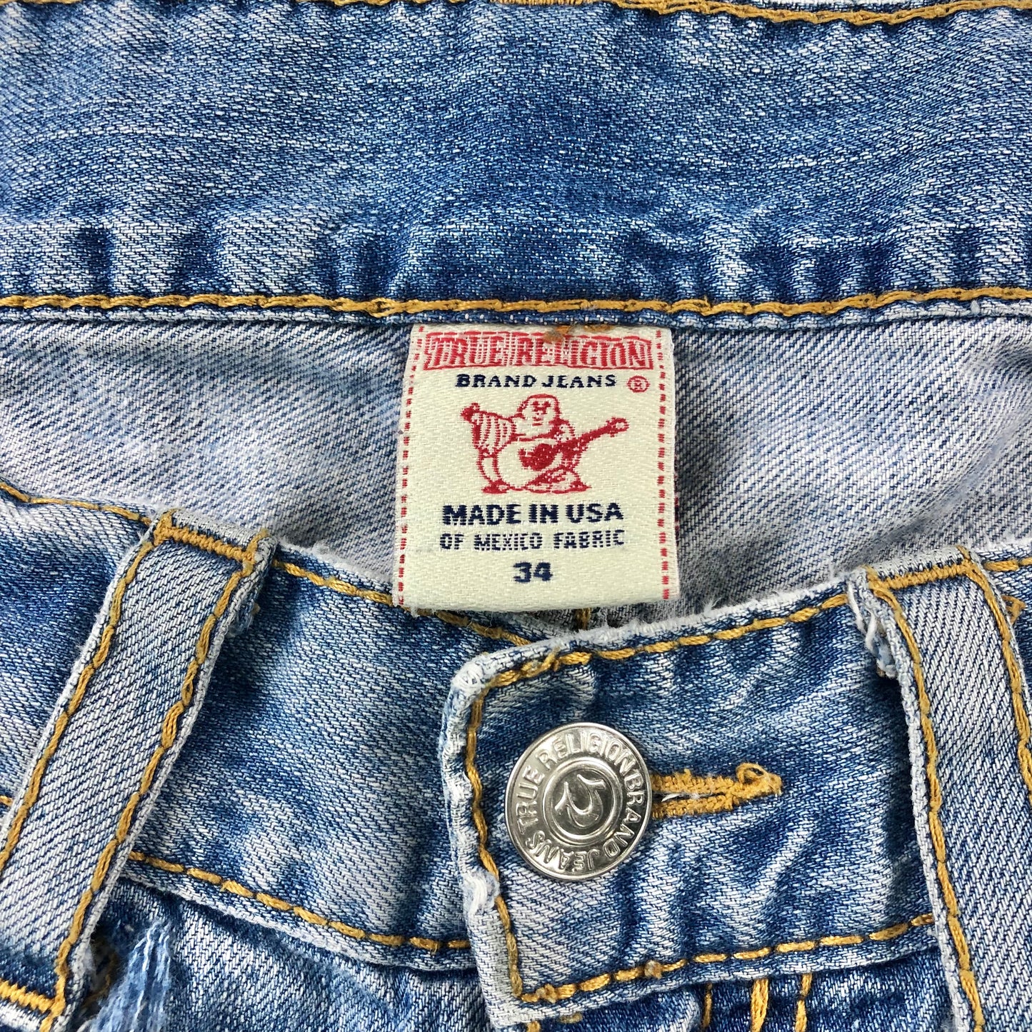 Vintage Y2K USA True Religion Boot Cut Jean W34