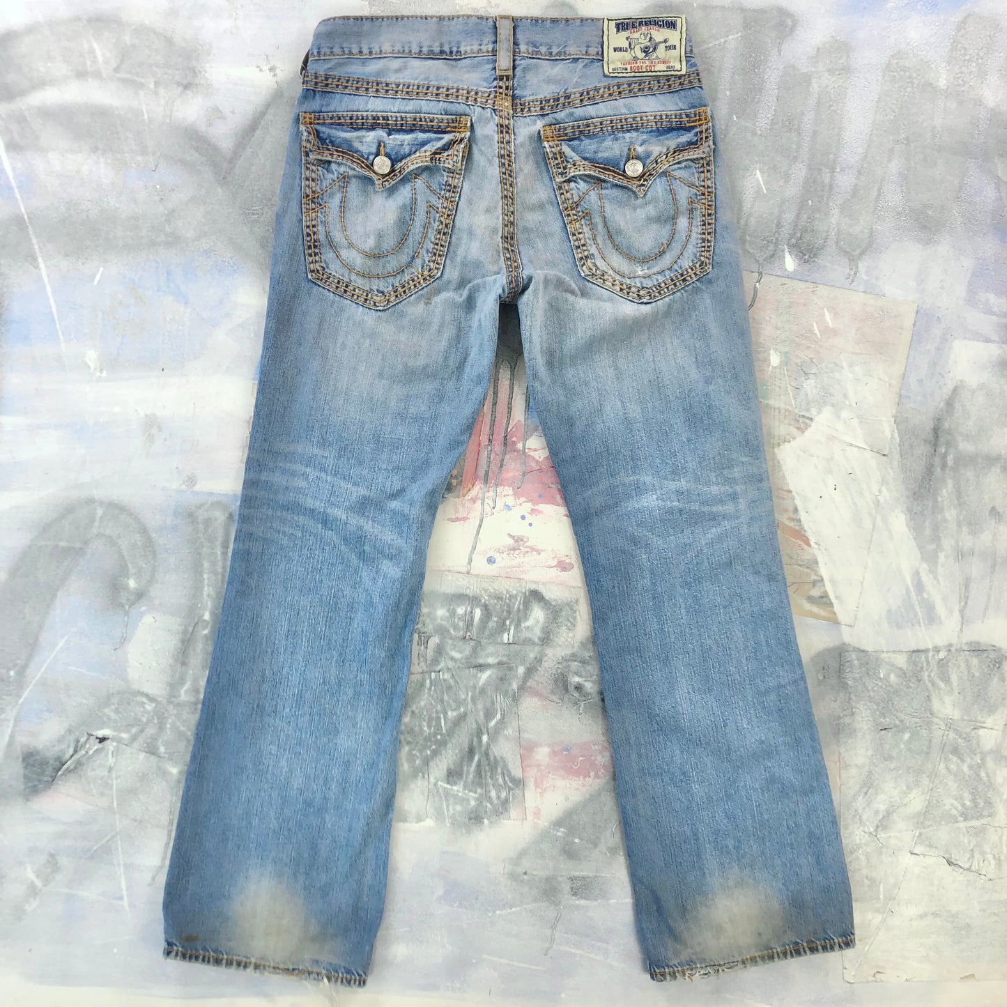 Vintage Y2K USA True Religion Boot Cut Jean W34