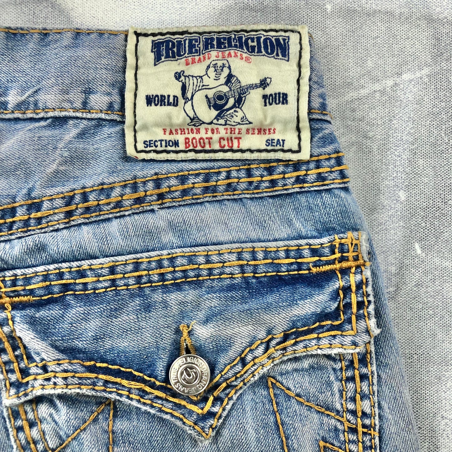 Vintage Y2K USA True Religion Boot Cut Jean W34