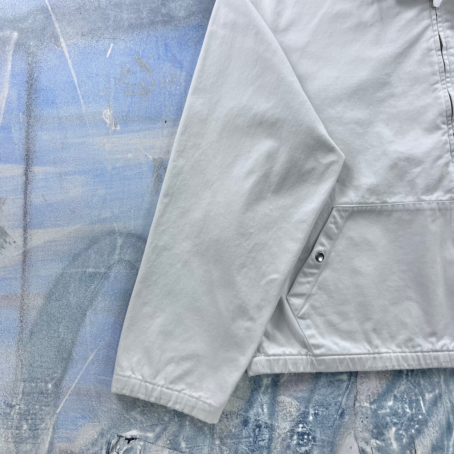 Vintage 80s Polo Ralph Lauren Harrington Canvas Zip Jacket L
