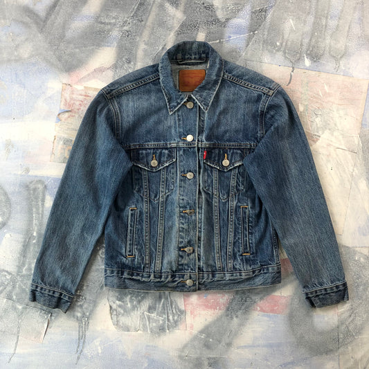 Levis Denim Button Jacket XS (Womens)