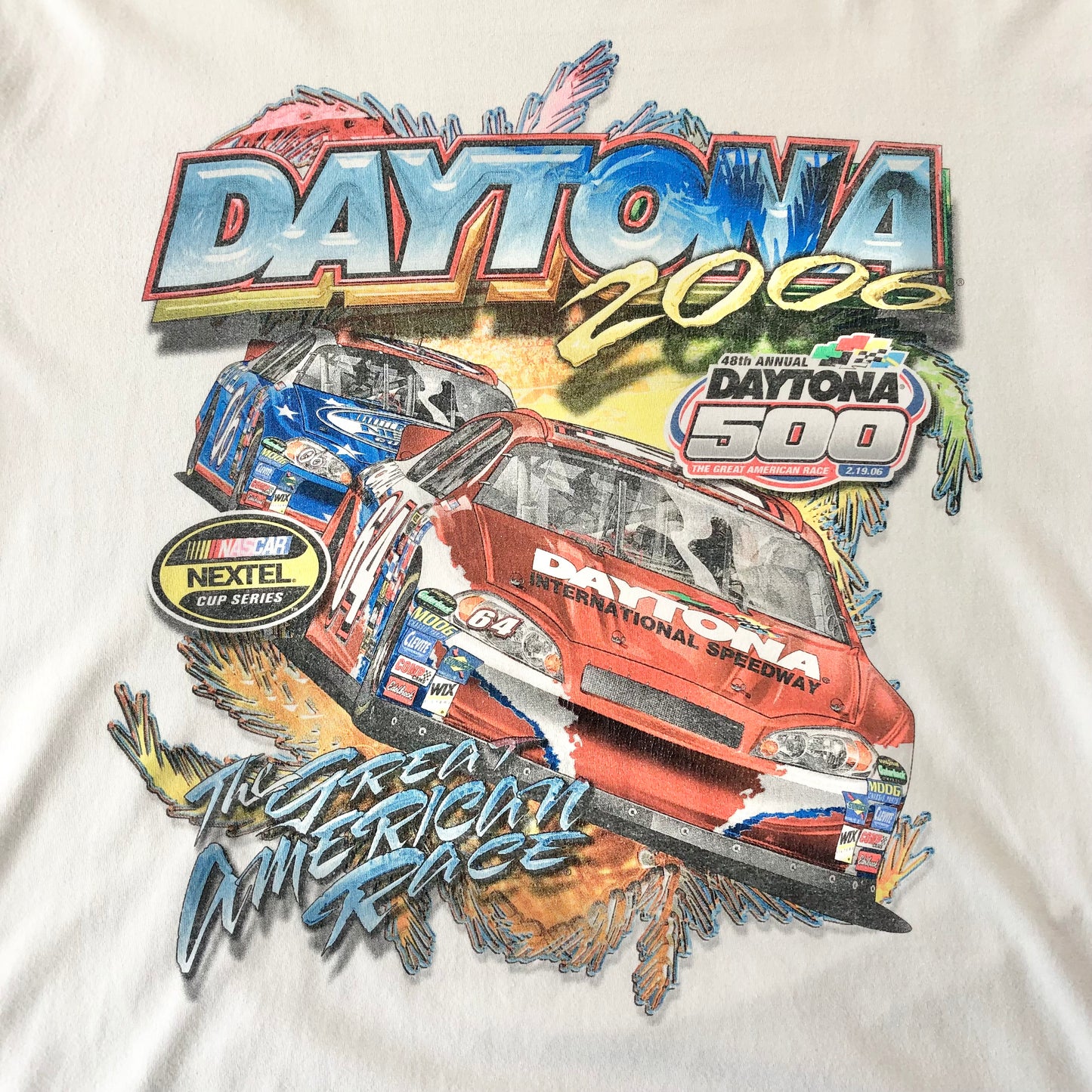 Vintage 2006 Daytona 500 The Great American Race T Shirt L