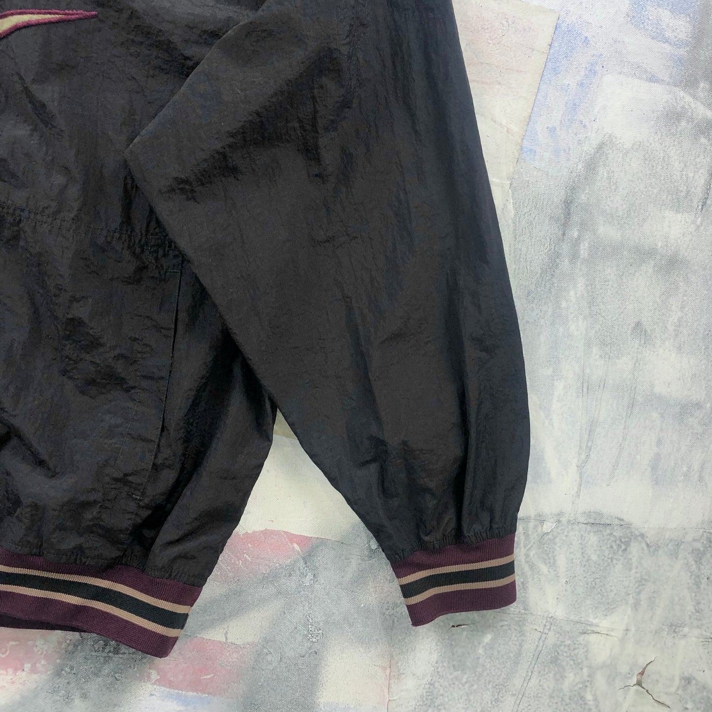 Vintage 90s Nike Embroided Pullover Windbreaker Jacket L