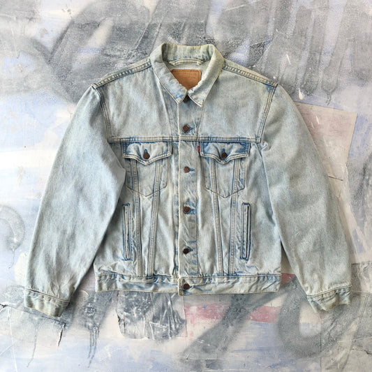 Vintage Levis Denim Button Jacket L