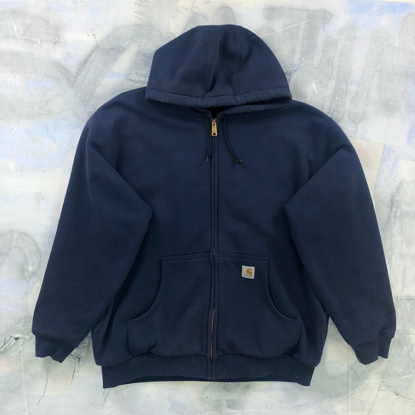 Carhartt Thermal Lined Heavyweight Zip Hoodie Sweatshirt XL