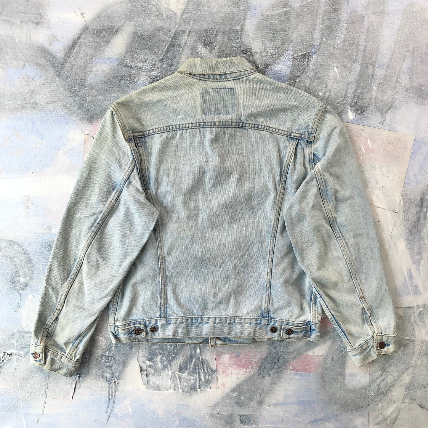 Vintage Levis Denim Button Jacket L