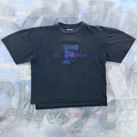 Vintage Saint Francis Embroided Single Stitch T Shirt L