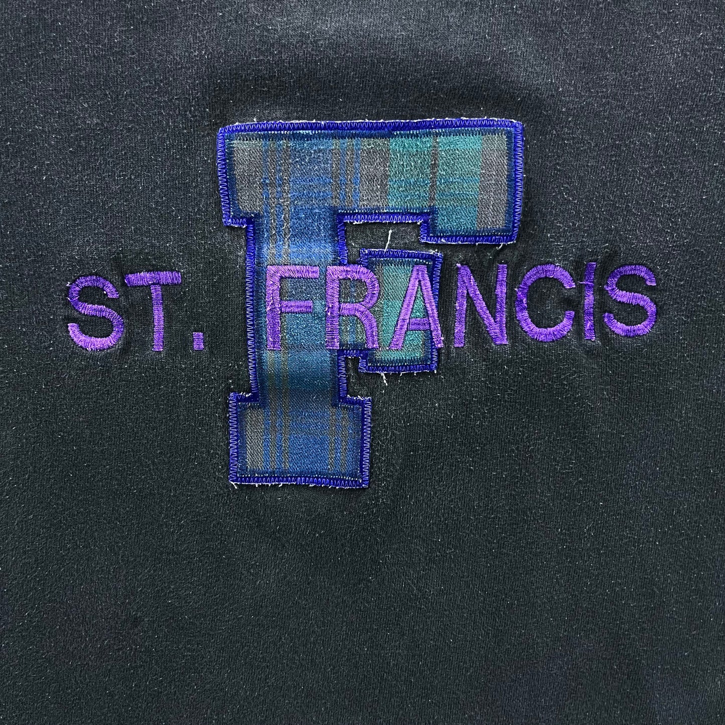 Vintage Saint Francis Embroided Single Stitch T Shirt L