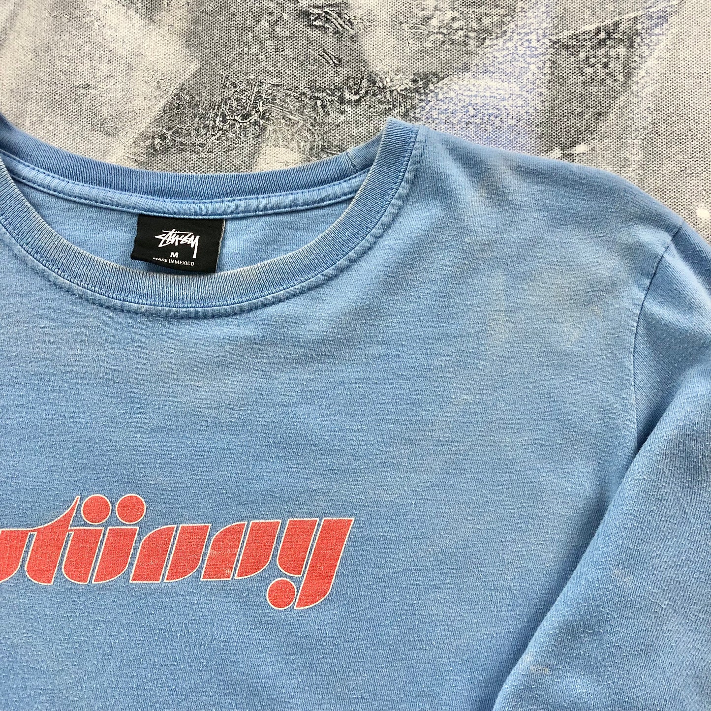 Vintage Stussy Long Sleeve Shirt M