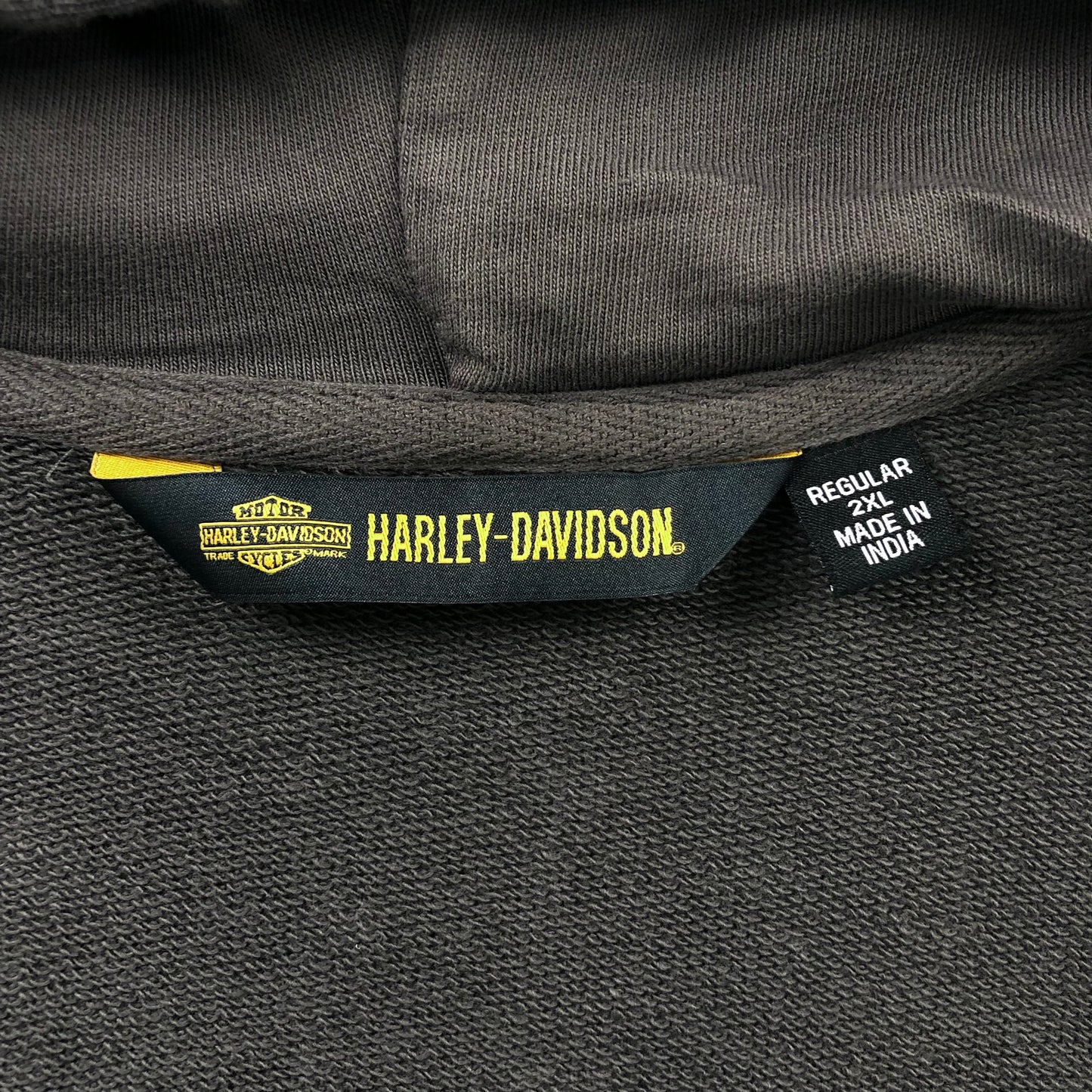 Harley Davidson Motorcycles Racing Milwaukee Zip Hoodie Sweatshirt XXL