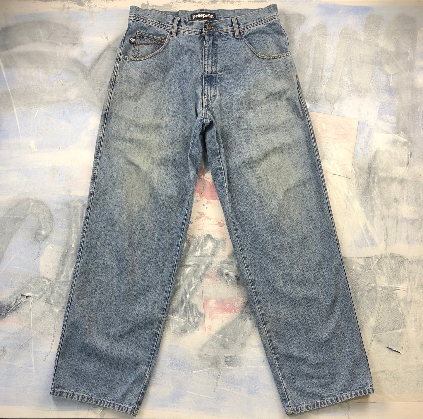 Pelle Pelle Retro Baggy Fit Jean W36