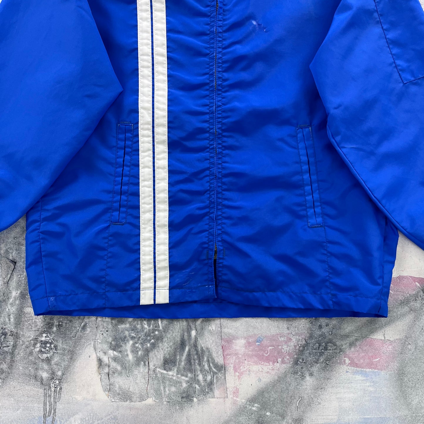 Vintage 60s Lightweight Windbreaker Zip Jacket S