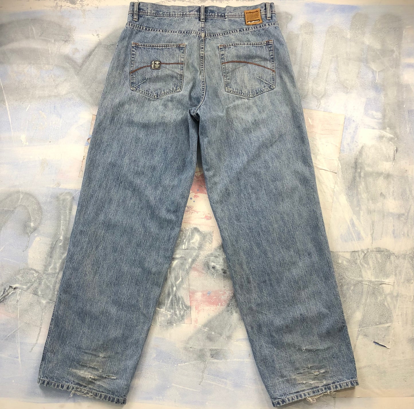 Pelle Pelle Retro Baggy Fit Jean W36