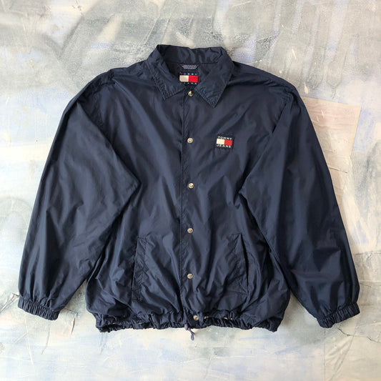 Vintage Tommy Jeans Blanket Lined Button Jacket L