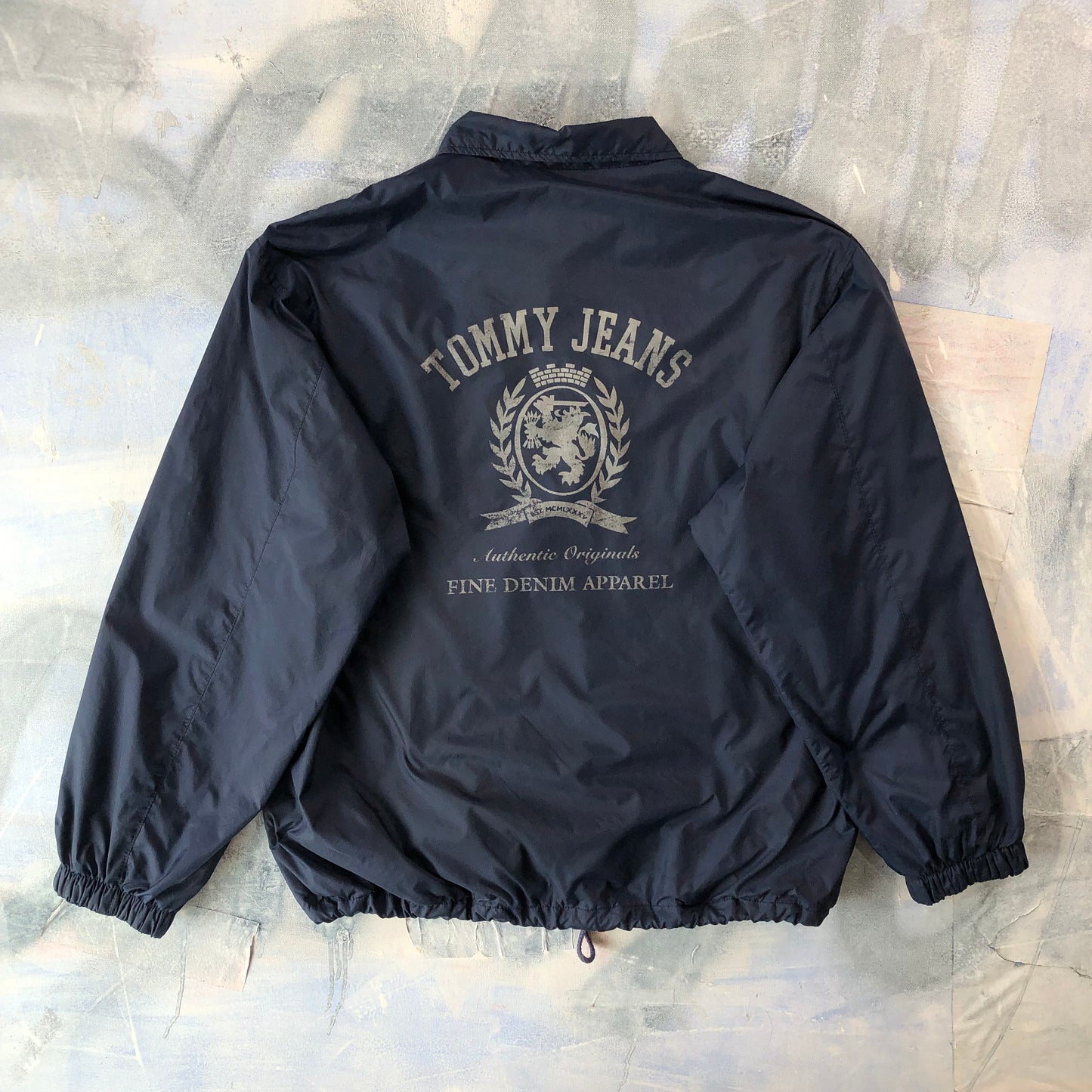 Vintage Tommy Jeans Blanket Lined Button Jacket L