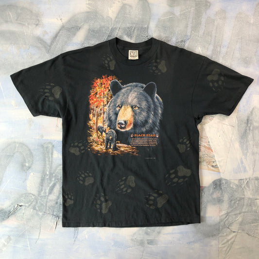 Vintage 90s USA Black Bear CMJ T Shirt XL